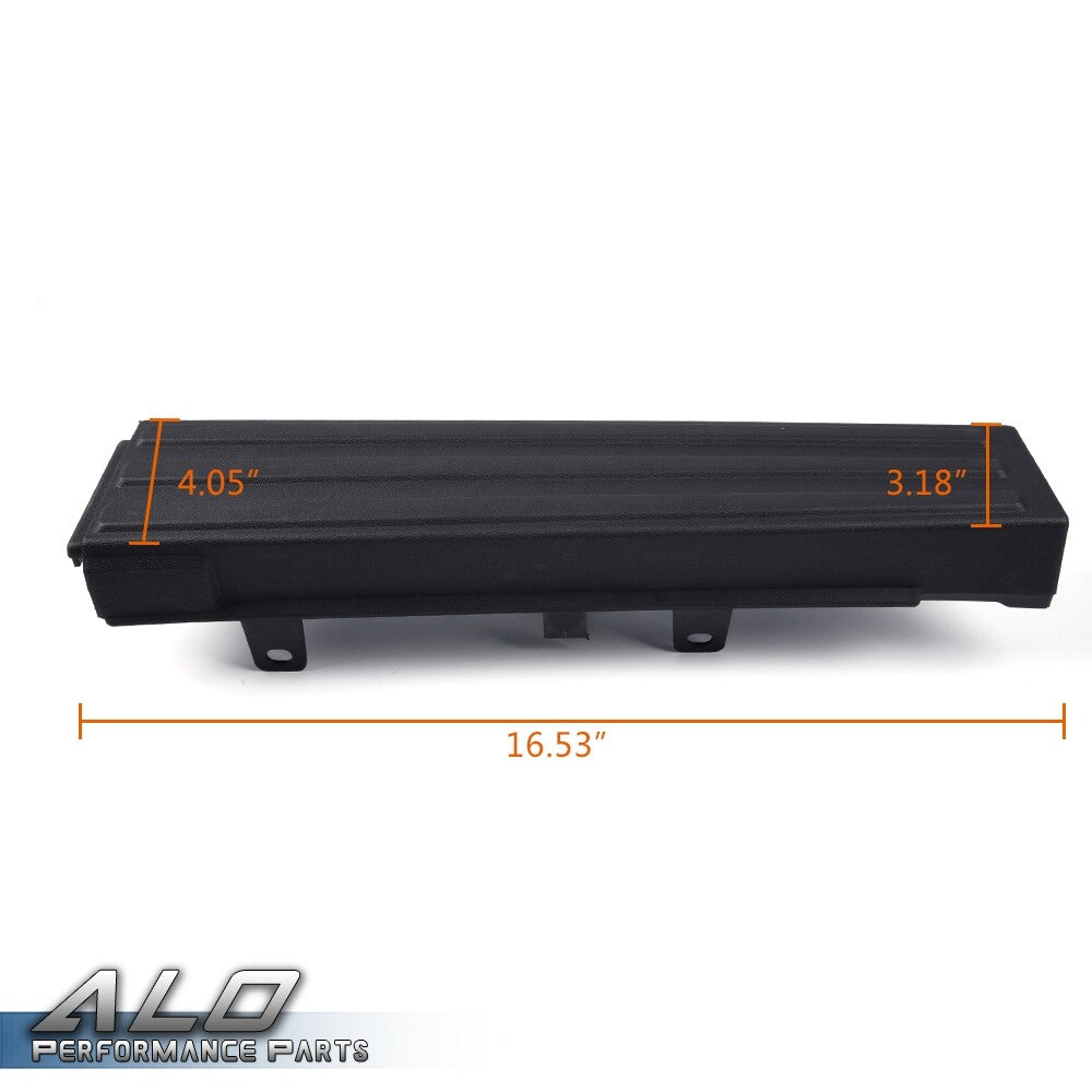 Fit For 09-14 Ford F150 Tailgate Top Protector Spoiler Cover Moulding Cap Black