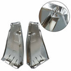 2 Pcs For Honda VTX 1300 2003-2009 2004 2005 2006 2007 Chrome Side Battery Cover