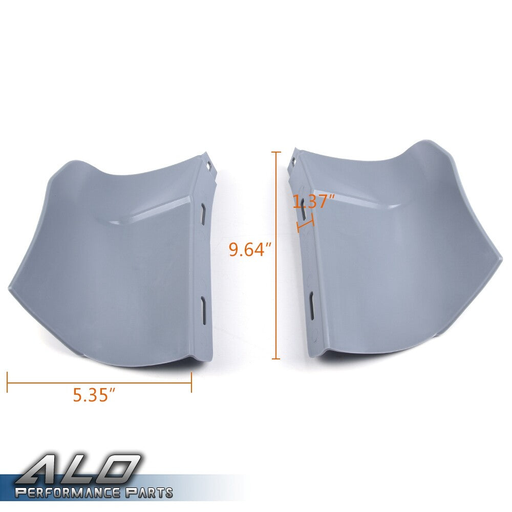 Fit For 1986-1990 Chevrolet Caprice Impala Bumper Fillers Rear Filler Pair
