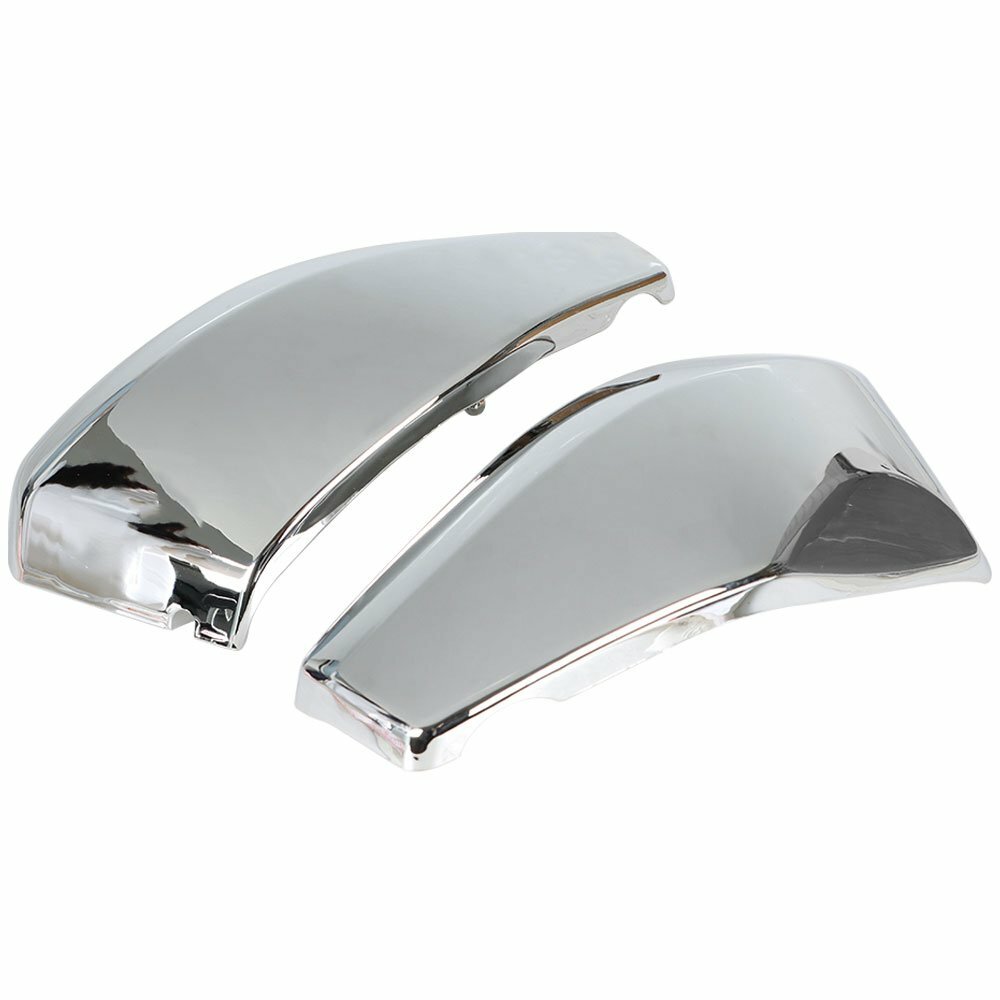 2 Pcs For Honda VTX 1300 2003-2009 2004 2005 2006 2007 Chrome Side Battery Cover