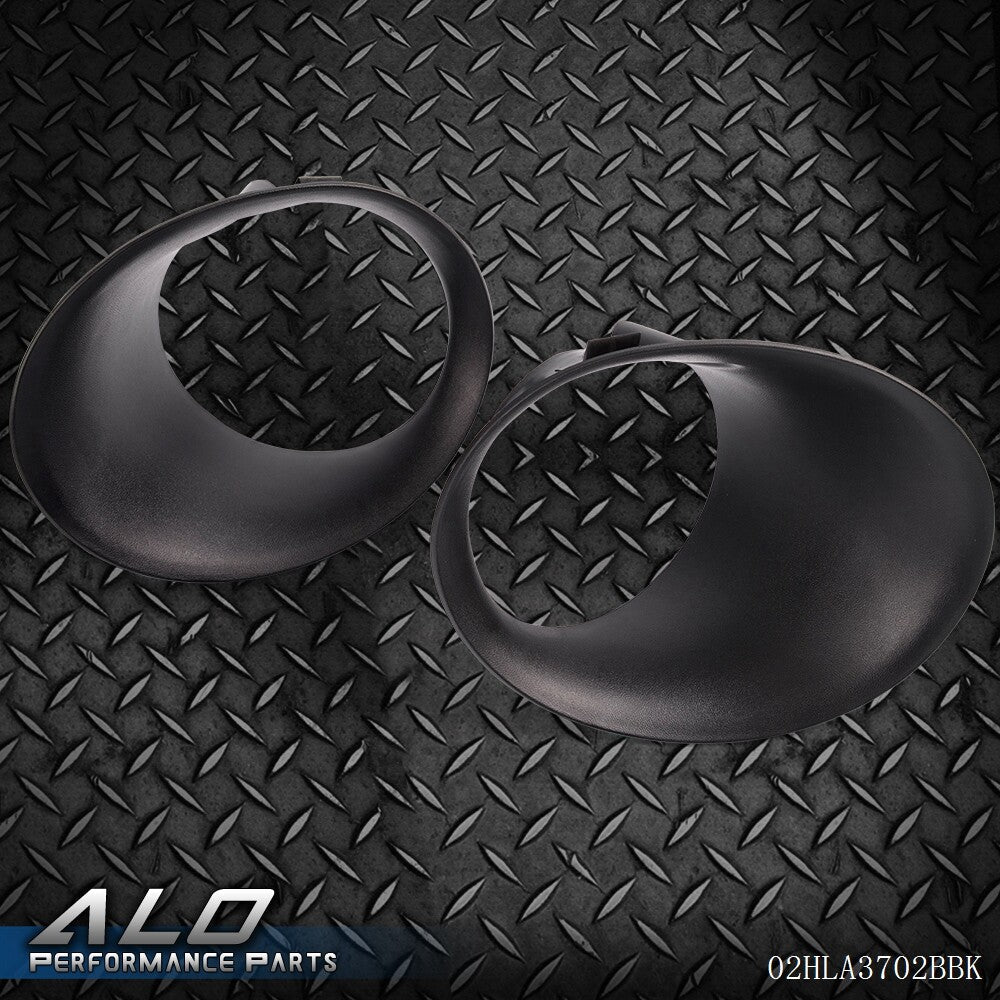 Fit For 02-08 Dodge Ram 1500 2500 3500 Bumper Fog Light Lamp Bezel Cover Black