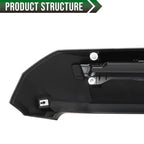 Front Upper Hood Bulge Molding Grille Trim Fit For Toyota Tundra 2014-2021