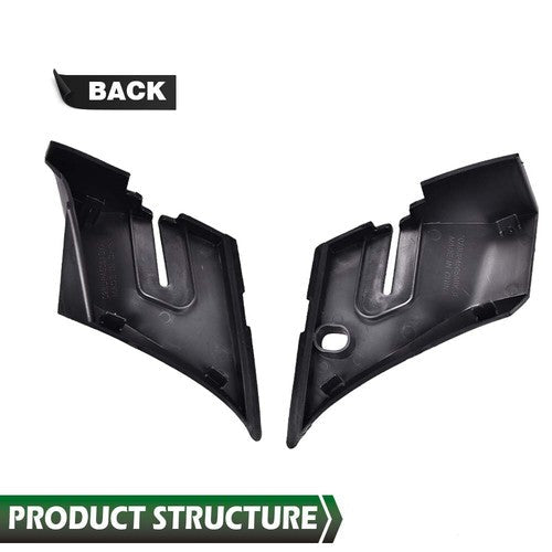 Cowl Panel End Cap Cover Left & Right Fit For 2007-2013 Silverado 1500 2500 3500