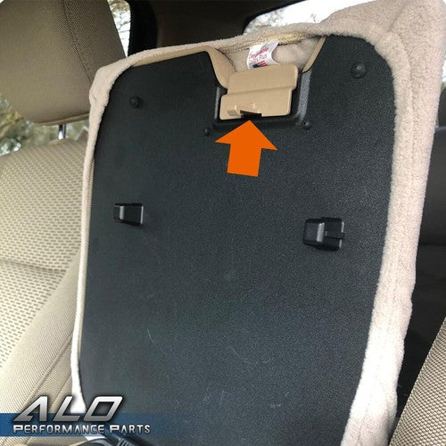 Fit For 2010-2018 Ford F-150 F150  Center Console Jump Seat Lid Latch Black