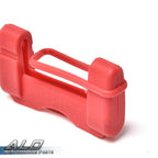 2PC Car SUV Seat Belt Buckle Clip Silicone Anti-Scratch Cover Safety Accessories