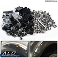 Universal Pocket/Rivet Style Fender Flares Screw/Bolt Hardware Kit Fit For Ford