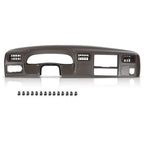 Dash Cluster Radio Bezel Trim Panel Brown Fit For 1999-2004 Ford F250 F350