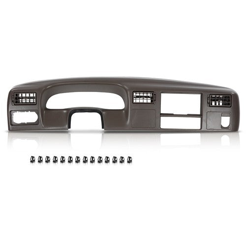 Dash Cluster Radio Bezel Trim Panel Brown Fit For 1999-2004 Ford F250 F350