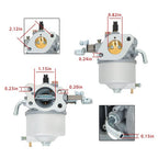 Carburetor with Fuel Pump & Filter for EZGO TXT Golf Carts 295cc 1991-UP