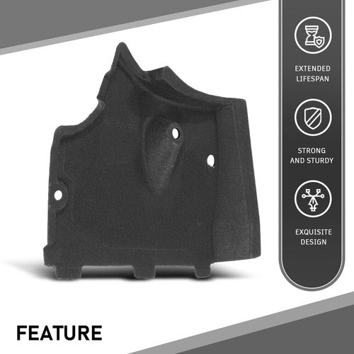 Front Under Body Splash Guard Shield Cover Right Fit For 11-17 Audi A6 S6 C7 A7
