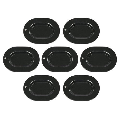 New 7PC Metal Trunk Floor Pan Drain Plug Plate Set Firebird Camaro GTO Chevelle