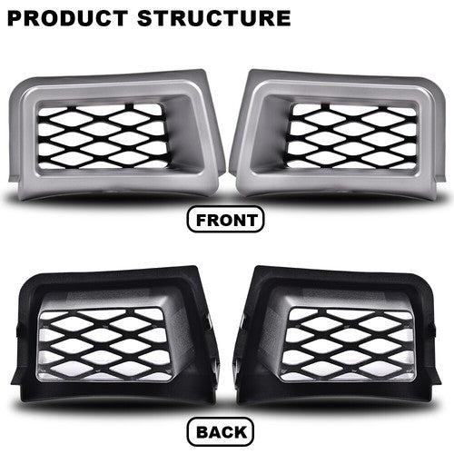 Fit For 2003-2007 Chevy Silverado 1500 Front Bumper Caliper Air Duct SS-Style