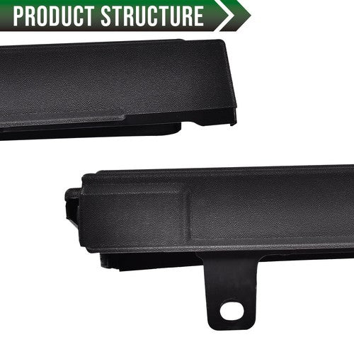 Fit For 2009-2014 Ford F150 Flexible Flex Step Tailgate Molding Trim Black New