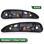 Tail Lights Brake Lamps Assembly Left+Right Fit For 1993-2002 Chevrolet Camaro