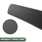 2pcs Door Panel Insert Textured Black Fit For 2010-2014 Ford Mustang Replacement