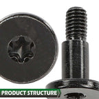 Fit For Ford F150 F250 F350 F450 Super Duty Tailgate Cover Cap Screws Bolts