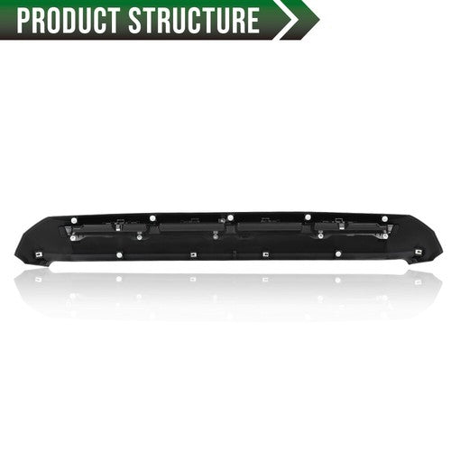 Front Upper Hood Bulge Molding Grille Trim Fit For Toyota Tundra 2014-2021