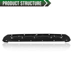 Front Upper Hood Bulge Molding Grille Trim Fit For Toyota Tundra 2014-2021