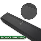 Tailgate Cap Molding Top Protector Fit For 2014-2019 Chevy Silverado/GMC Sierra
