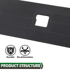 Tailgate Molding Flexible Top Trim Cap For 2017-2022 Ford F-250 F-350 FO1904134