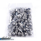 Universal Pocket/Rivet Style Fender Flares Screw/Bolt Hardware Kit Fit For Ford
