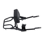 Backrest Sissy Bar w/ Luggage Rack For Bonneville T100 T120/Black 2016-24 US