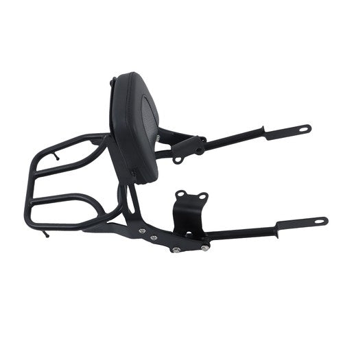 Backrest Sissy Bar w/ Luggage Rack For Bonneville T100 T120/Black 2016-24 US