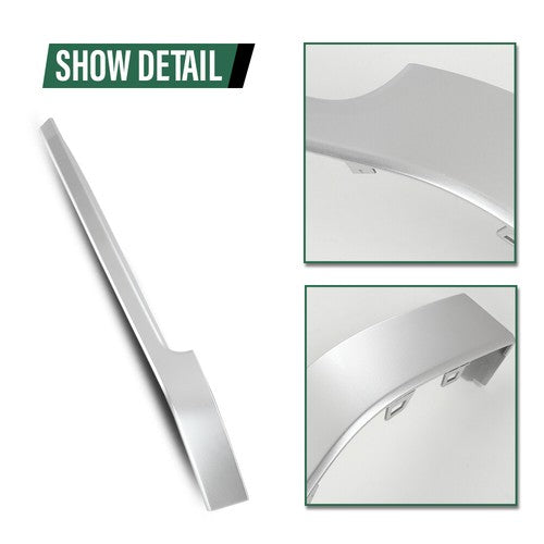 Fit For 2013-2022 Land Rover Range Rover Rear Bumper Side Cladding Trim Silver