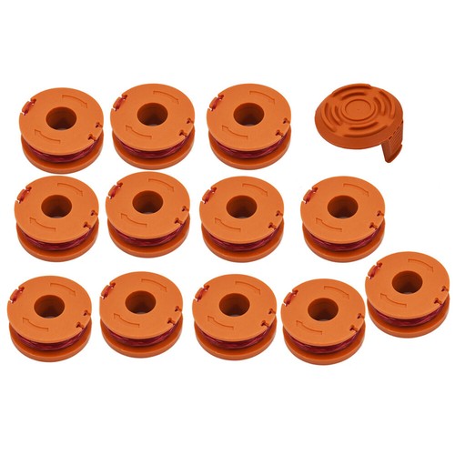 12 Pack Replacement Spool Line String Trimmer For Worx 155 156 157 160 163 165