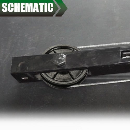 144C56 Idler Pulley Fit For Chamberlain LiftMaster Square Rail Garage Door