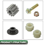 For John Deere LA130 LA135 LA140 LA145 Steering Sector & Pinion Gear w/ Bushings