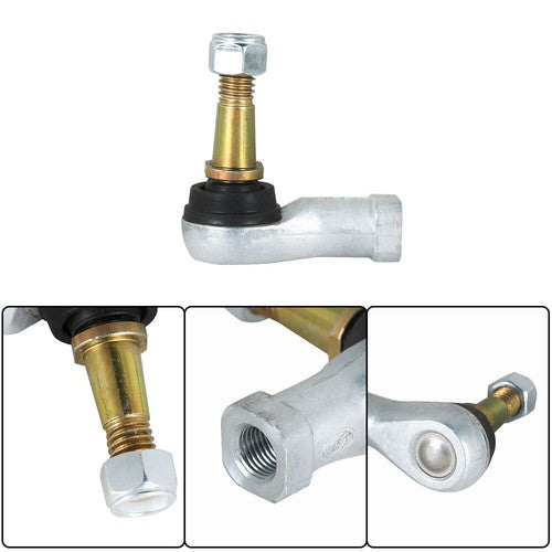 New For EZGO TXT Golf Cart Tie Rod Ends (Driver & Passenger Side) Years 2001-Up