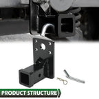 Fit For HMMWV HUMVEE MILITARY M998 M151A1 2'' Receiver Hitch w/ Hitch Pin Kit