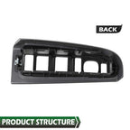 Fit For 03-07 Chevy Silverado GMC Sierra Front Left Window Switch Bezel Gray