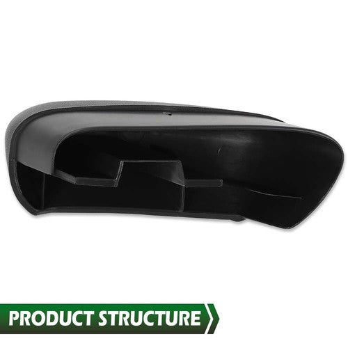Fit For 2004-2014 Ford F-150 Pickup Running Board Side Step Bar End Cap Pair Set