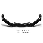 Fit For 2020-2025 Corvette C8 5VM Style Front Bumper Lip Splitter Glossy Black