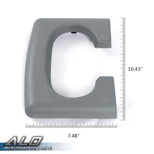 Fit For 04-2014 Ford F-150 Center Console Cup Holder Pad Cover Grey Replacement