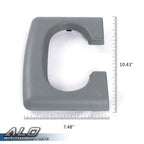 Fit For 04-2014 Ford F-150 Center Console Cup Holder Pad Cover Grey Replacement