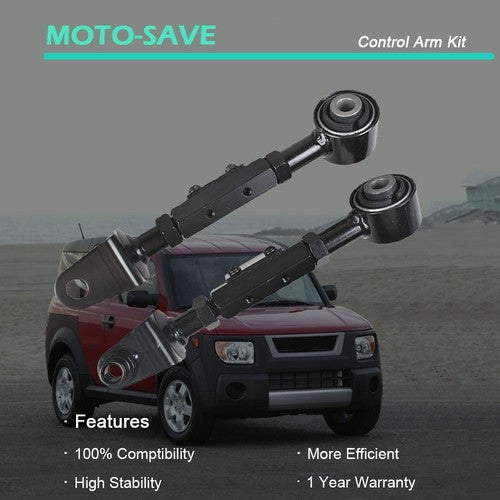 Rear Upper Adjustable Control Arm LH+RH For Honda Element CR-V 2.4L I4 2002-2011