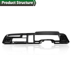 Fit For 94-97 Dodge Ram 1500 2500 3500 Pickup Black Dashboard Bezel w/ Vents