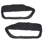 Fit For 05-09 Ford Mustang Door Panel Insert Card Cover Kit Leather 2Pcs