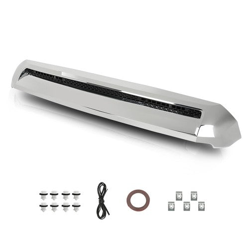 Fit For Toyota Tundra 2014-2021 Front Upper Hood Bulge Molding Grille Trim
