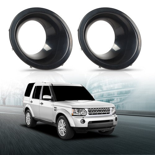 Front Bumper Fog Light Bezel Fit For 2010 2011 2012 2013 2014 Land Rover LR4