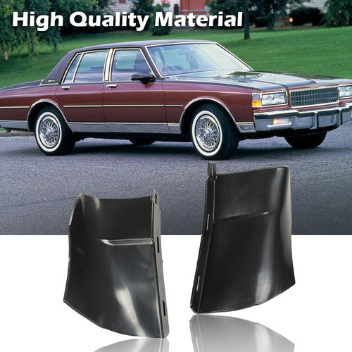 New Fit For Chevrolet Caprice Black Rear Bumper Fillers 1986 1987 1988 1989 1990