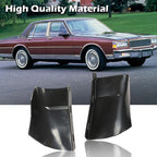 New Fit For Chevrolet Caprice Black Rear Bumper Fillers 1986 1987 1988 1989 1990
