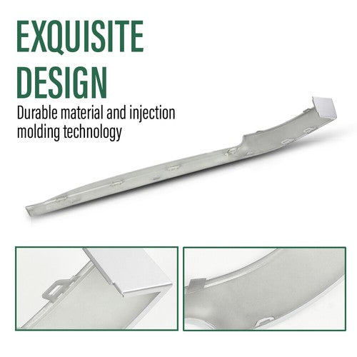 Fit For 2013-2022 Land Rover Range Rover Rear Bumper Side Cladding Trim Silver