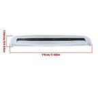 For Toyota Tundra 2014-2021 Chrome Front Upper Hood Bulge Grille Trim Molding
