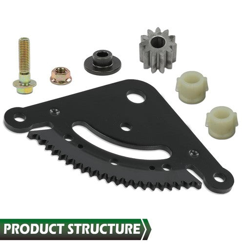 For John Deere LA130 LA135 LA140 LA145 Steering Sector & Pinion Gear w/ Bushings