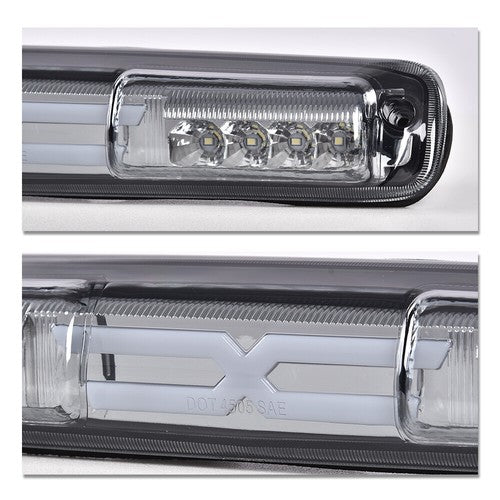 Fit For 99-07 Chevy Silverado GMC Sierra LED 3rd Brake Light Cargo Lamp Smoke