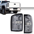 Fit For 16-2018 GMC Sierra 1500/16-19 2500 3500 HD Tail Lights Brake Lamps Smoke